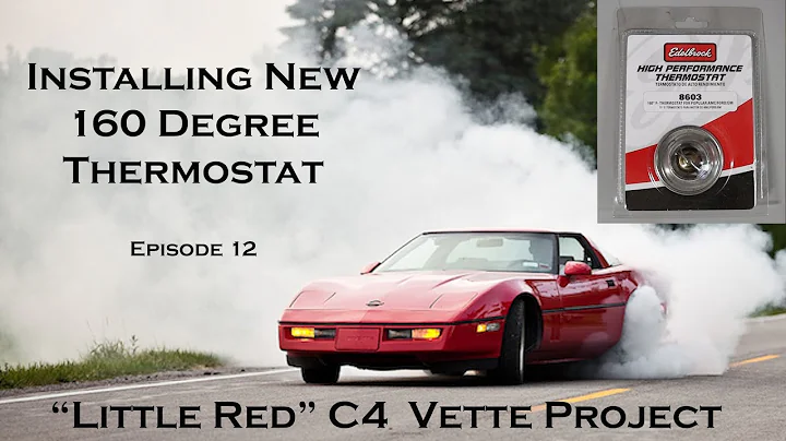 Installing New 160 Degree Thermostat, C4 Project Ep12