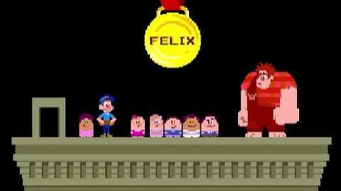 Playing Fix it Felix Jr. for the first time! 1-2 levels