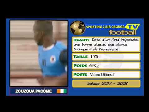 Zouzoua Pacome Skills 2017 2018 