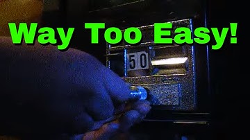 Break into Vending Machine using Lock Pick