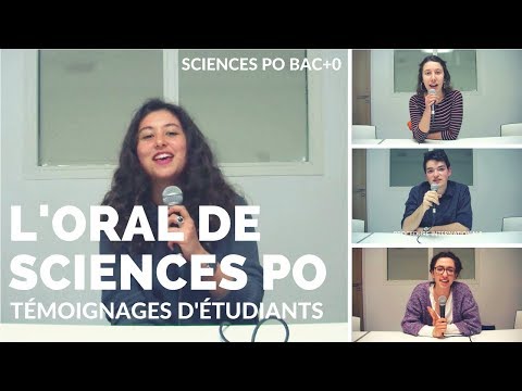 L'oral de Sciences Po : témoignages d'étudiants