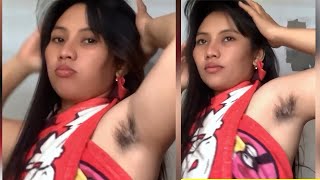 Download Lagu P2- Indonesian Girl Hairy armpit Queen, Beautiful Hairy UNDERARM girl showing armpit hot #armpit MP3