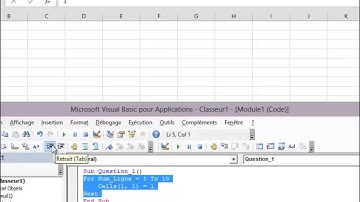Macro - Table de multiplication (Partie 1)