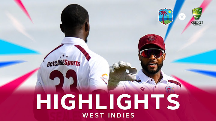 Highlights | West Indies v Australia | 2nd Test Day 3