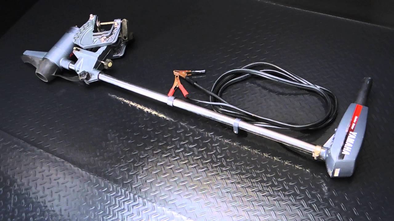 ヤマハ マリンモーター電動船外機 M-15はこんな感じです。