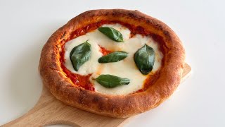 미니오븐으로 마르게리타 피자 만들기 🍕화덕피자 만들기