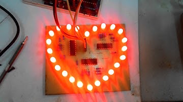 Led trái tim với Arduino