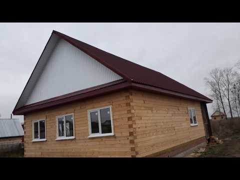Обзор Дома 8х10 из профилированного бруса