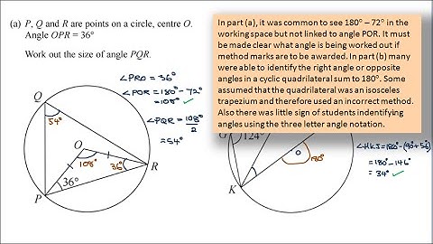 Example - isosceles triangle, arrow theorem, cyclic quadrilateral