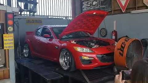 Tuning Mazda Rx8 13B Renesis halfbridge, overlap and exhaust port done.