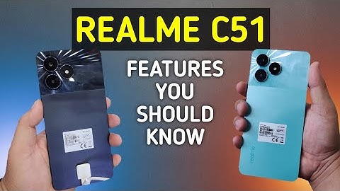 Realme C51 Tips & Tricks ( Features na Dapat Alam Mo)