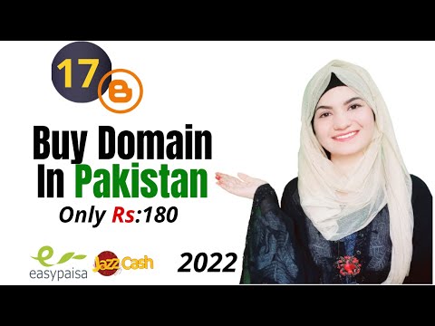 How to Buy Cheap Domain in Pakistan 2022|| Buy Domain From GoDaddy |Free Blogging Course#17