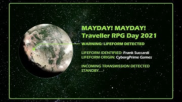 Neil Thorpe of 2D Storyteller Introduction- Mayday Traveller RPG Day 2021 - Pt 2