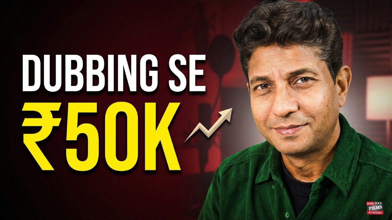 Dubbing Artist Kaise Bane? ₹50K/Month Voice Acting & OTT Jobs | JoinFilms Academy