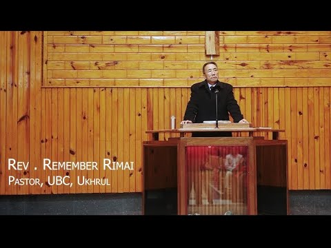 Rev. Remember Rimai || Yeasom Baptist Church. New Church Building ...