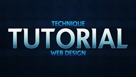 TUTORIAL - Web Design Technique - MetalicDzn