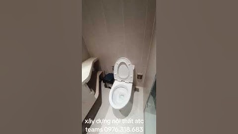 Không gian WC- Thi công nội thất ATC TEAMS 0976.318.683