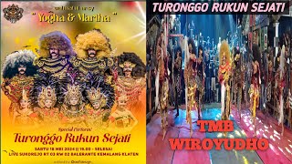 TURONGGO RUKUN SEJATI' TRS' WIROYUDHO saptu mei 2024 sukorejo balerante kemalang klaten yoga & maria