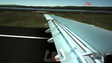 Infinite Flight iPad landing (A380)