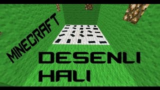 Minecraft Desenli Halı - Minecraft İcatları - Minecraft 1.11.2