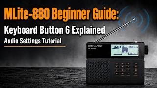 MLite-880 Beginner Guide: Keyboard Button 6 Explained | Audio Settings Tutorial