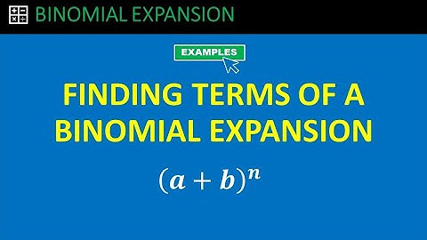 How to find the nth terms and coefficients of binomial expansion in a simple way