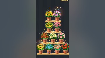 BLOSSOM SORT FLOWER GAME LEVEL2 LEVEL7