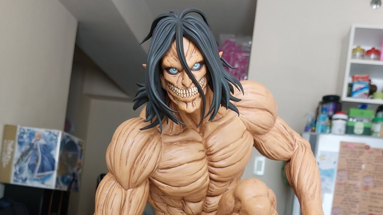 Figurine Eren Yeager Attack Titan Version XL Pop Up Parade Good