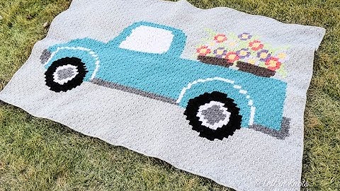 Complete C2C Crochet Tutorial - Left Handed