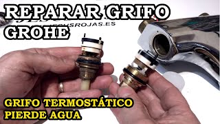 Reparar Grifo Grohe Que Pierde Agua. Solucionado. Grifo Que Gotea. 261