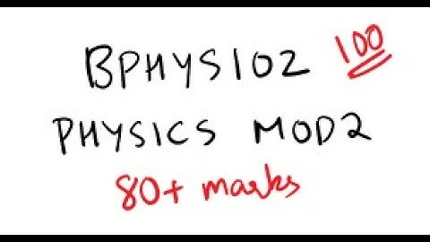 Physics MODULE 2 BPHYS102 | 22 Scheme P-Cycle VTU 1st SEM CSE