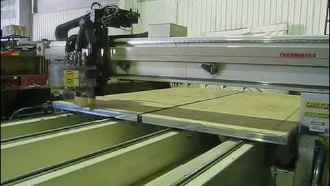 60" X 148" THERMWOOD MODELC- 42 3-AXIS CNC DUAL TABLE ROUTER
