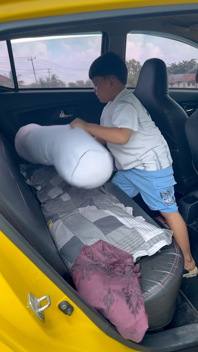 BAWA BANTAL GULING DI SLIMUT #minivlog #hiburanshorts #anakdesa #vlog