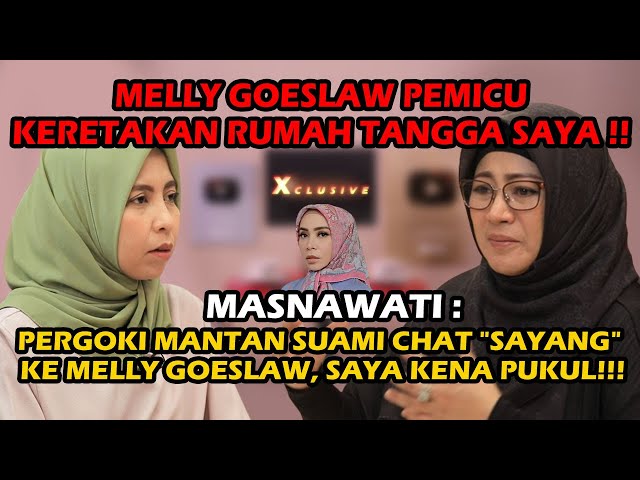 XCLUSIVE - SAYA INGIN MELLY GOESLAW MENGAKU ! MANTAN SUAMI SAYA KDRT KEPERGOK CHAT MELLY “SAYANG” class=