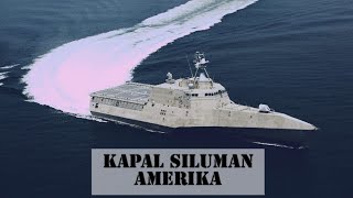 Kapal Siluman AS Berlayar Di Laut China Selatan
