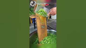 Khi đầu bếp chuyên nghiệp cắt hành lá thì sẽ như thế nào?