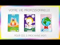 🪂Votre vie professionnelle pour ces 3 prochains mois 🪂- Tirage à 3 choix🏕️🌋🌍