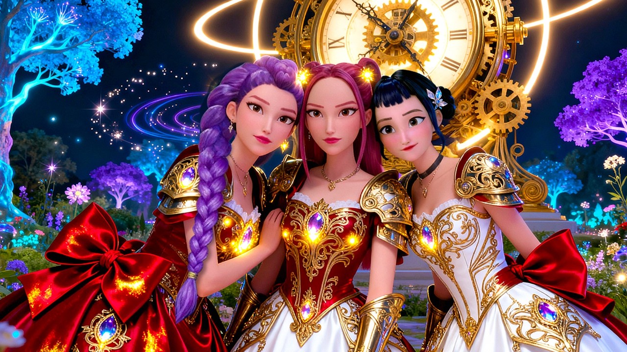 Huntrix Gentle Sleep Music to Overcome Anxiety, Stop All Stress 💤 Eliminate Subconscious Negativity