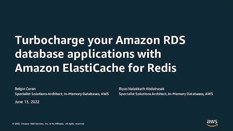 Turbocharge your Amazon RDS database applications with Amazon ElastiCache for Redis