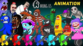 TOP Among Us COLLECTION vs ZOMBIES | Funny Among Us Animation