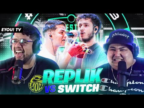 ¡POR LA VIDA RAPEA EL GORILA! - Reacción a REPLIK vs SWITCH en FMS CARIBE - Jony Beltrán y Tess