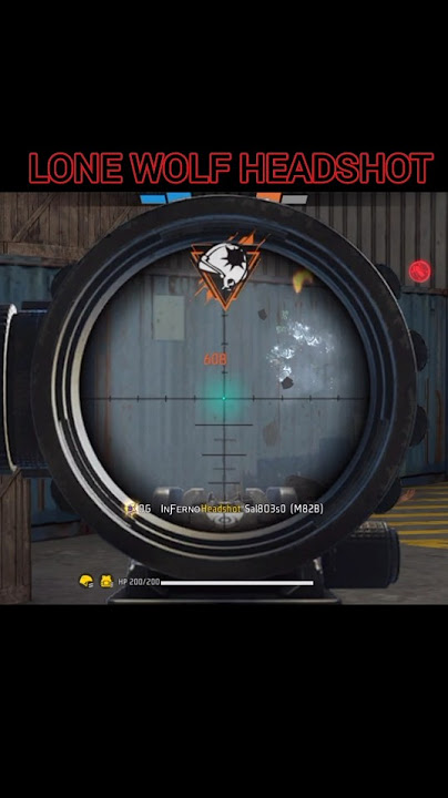 LONE WOLF HEADSHOT || 1V1 || FREE FIRE || SHORTS ||@INFERNOHERE