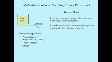 System Dynamics Tutorial 13 - Modeling the Emptying of a Tank