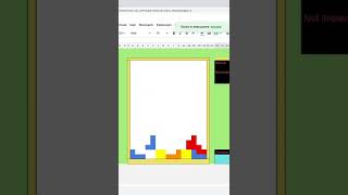 #JavaScript #Shorts: #Tetris in Google Sheets - Apps Script screenshot 5