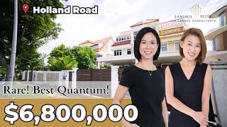 Charming Rare Semi-D For Sale At Holland Road Only 6.8Mil 1Km To Henry Park Pri Sch