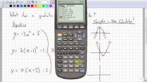FOM 11 7.1 Exploring Quadratic Relations