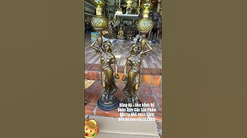 Tượng đồng Châu Âu #đồcổcầnthơ #đồcổ #doco