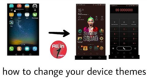 How to change the icon and navigation bar  in Huawei device