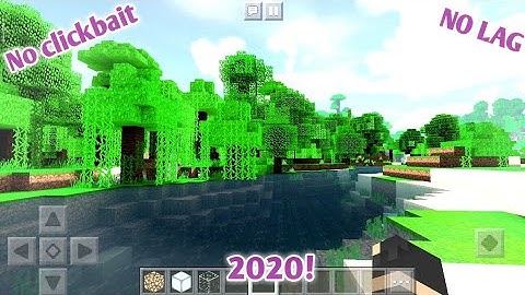 Minecraft PE BEST ULTRA REALISTIC SHADER FOR 1.14,1.15 and 1.16 2020!