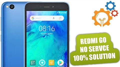 Redmi go no service  100% solution